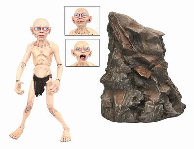 LOTR Select / Lord of the Rings DX: Gollumㅤ – Diamond Select Toys – ActionFigureBrasil