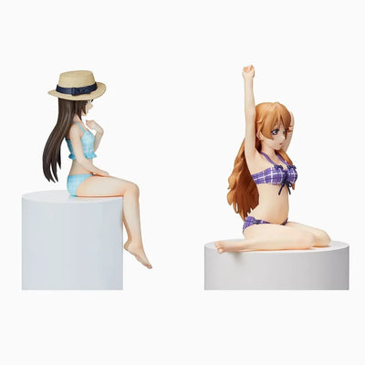 Love Live! Nijigasaki Gakuen School Idol Doukou Kai - Osaka Shizuku & Konoe Kanata - Super Premium Chokonose Figure - Set of 2 (SEGA)ㅤ – SEGA – ActionFigureBrasil — detalhe do produto
