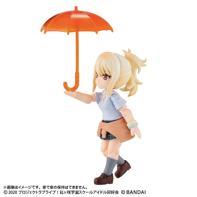 Love Live! Nijigasaki Gakuen School Idol Doukou Kai - Yuuki Setsuna - Miyashita Ai - Uehara Ayumu - Aqua Shooters! feat. Nijigasaki Gakuen School Idol Doukou Kai 01 (Bandai)ㅤ – Bandai – ActionFigureBrasil