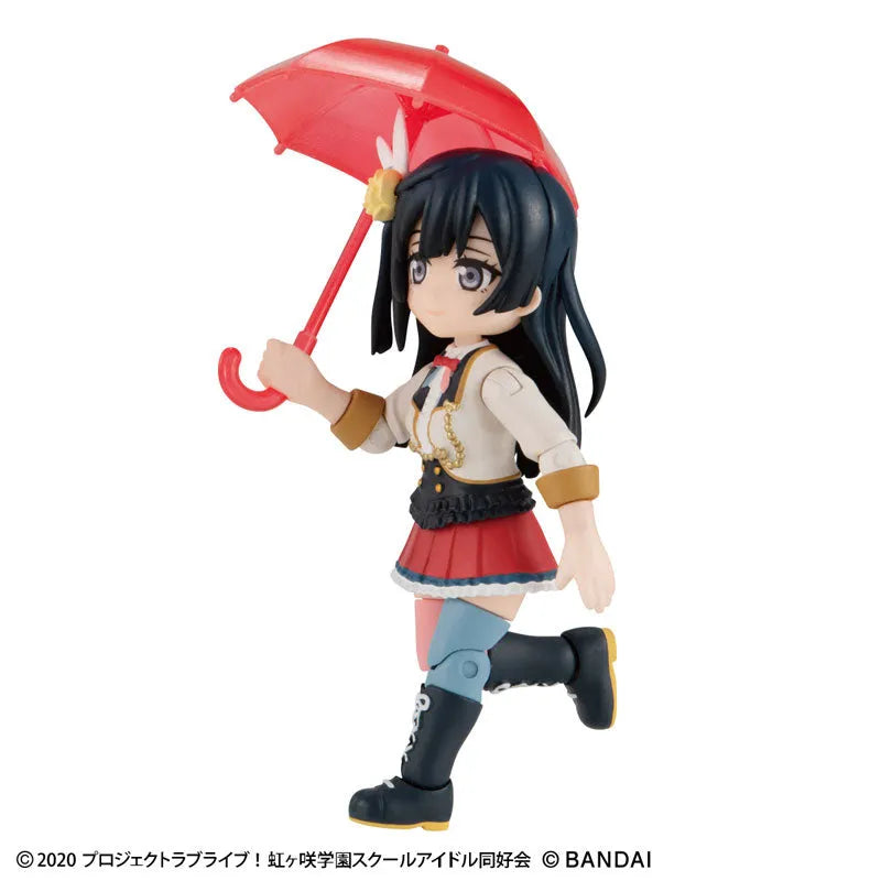 Love Live! Nijigasaki Gakuen School Idol Doukou Kai - Yuuki Setsuna - Miyashita Ai - Uehara Ayumu - Aqua Shooters! feat. Nijigasaki Gakuen School Idol Doukou Kai 01 (Bandai)ㅤ – Bandai – ActionFigureBrasil