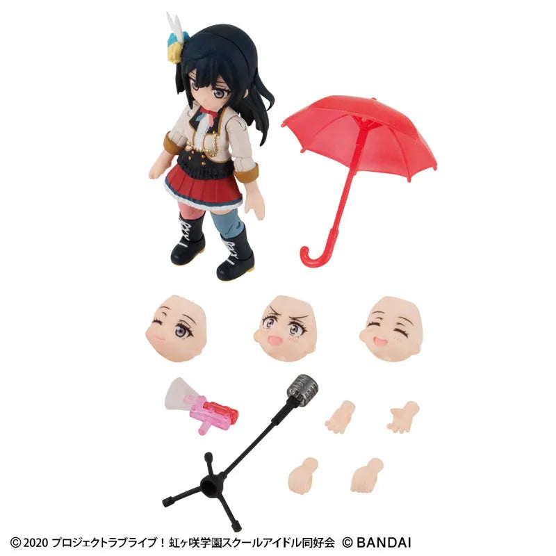 Love Live! Nijigasaki Gakuen School Idol Doukou Kai - Yuuki Setsuna - Miyashita Ai - Uehara Ayumu - Aqua Shooters! feat. Nijigasaki Gakuen School Idol Doukou Kai 01 (Bandai)ㅤ – Bandai – ActionFigureBrasil