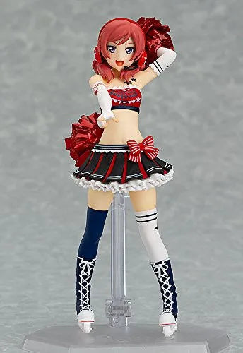 Love Live! School Idol Festival - Nishikino Maki - figFIX #016 - Cheerleader ver. (Max Factory)ㅤ – Max Factory – ActionFigureBrasil — embalagem