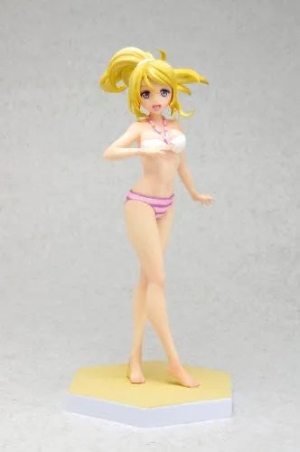 Love Live! School Idol Project - Ayase Eri - Beach Queens - 1/10 - Swimsuit ver. (Wave)ㅤ – Wave – ActionFigureBrasil — ambientada