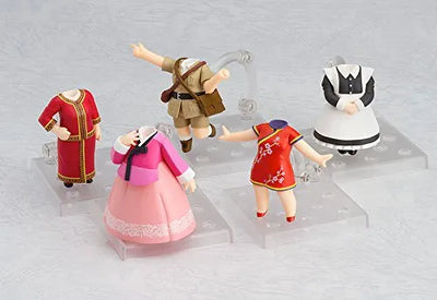 Love Live! Sunshine!! - Kurosawa Ruby - Nendoroid More - Nendoroid More LoveLive!Sunshine!! Dress Up World Image Girls Vol.1 - South Korean Outfit (Good Smile Company)ㅤ – Good Smile Company – ActionFigureBrasil — ângulo diferente