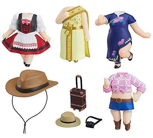 Love Live! Sunshine!! - Nendoroid More - Nendoroid More LoveLive!Sunshine!! Dress Up World Image Girls Vol.2 - World Tour Set. (Good Smile Company)ㅤ – Good Smile Company – ActionFigureBrasil
