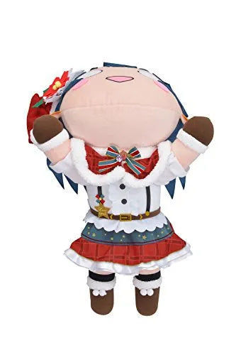 Love Live! Sunshine!! - Nesoberi Plush - Tsushima Yoshiko - Santa Girl Ver. - (Kakusei) LLㅤ – SEGA – ActionFigureBrasil — ângulo diferente