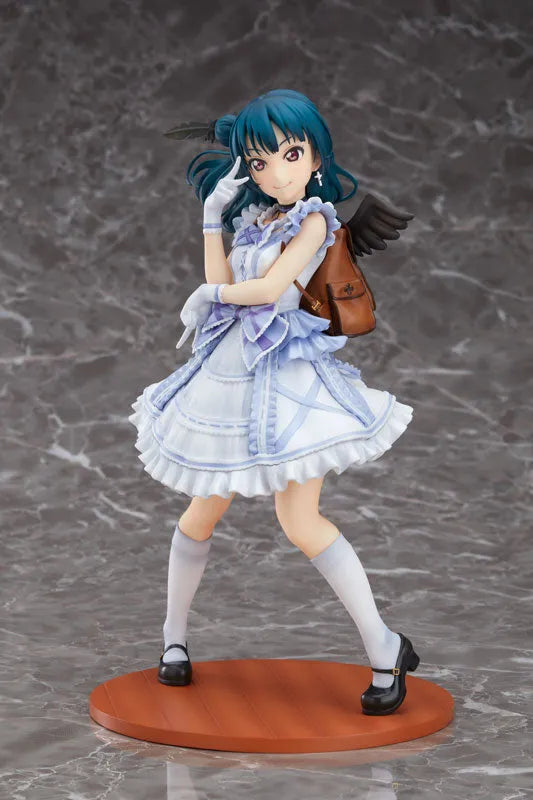 Love Live! Sunshine!! - Tsushima Yoshiko - 1/7 - Blu-ray Jacket Ver. (Good Smile Company, With Fans!)ㅤ – Good Smile Company – ActionFigureBrasil