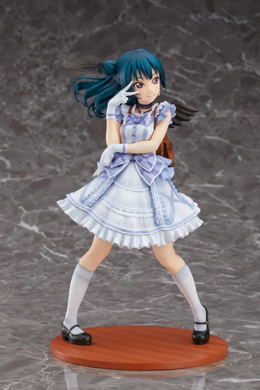 Love Live! Sunshine!! - Tsushima Yoshiko - 1/7 - Blu-ray Jacket Ver. (Good Smile Company, With Fans!)ㅤ – Good Smile Company – ActionFigureBrasil