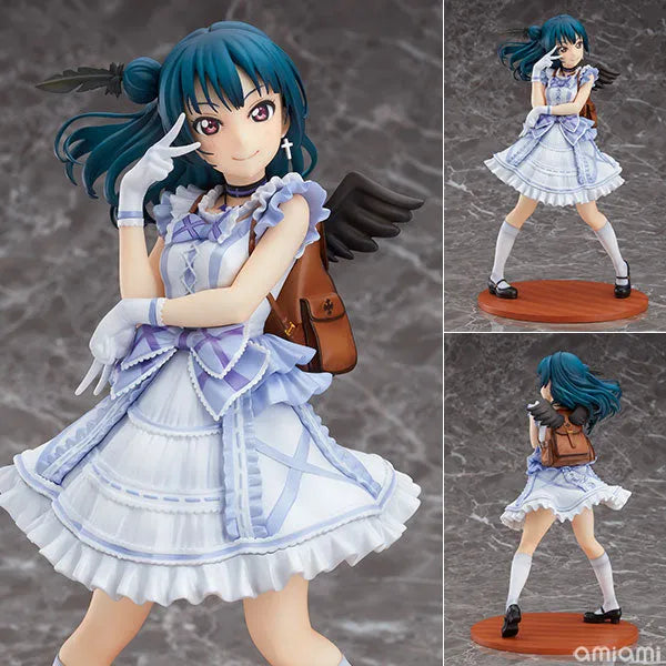 Love Live! Sunshine!! - Tsushima Yoshiko - 1/7 - Blu-ray Jacket Ver. (Good Smile Company, With Fans!)ㅤ – Good Smile Company – ActionFigureBrasil
