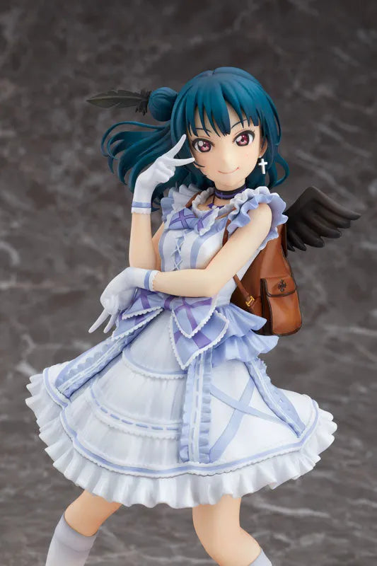 Love Live! Sunshine!! - Tsushima Yoshiko - 1/7 - Blu-ray Jacket Ver. (Good Smile Company, With Fans!)ㅤ – Good Smile Company – ActionFigureBrasil