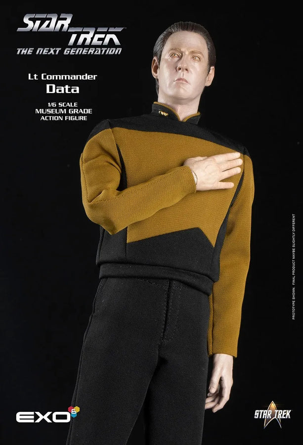 Lt. Commander Data (Standard Version) (Standard Edition) – EXO-6 – ActionFigure Brasil