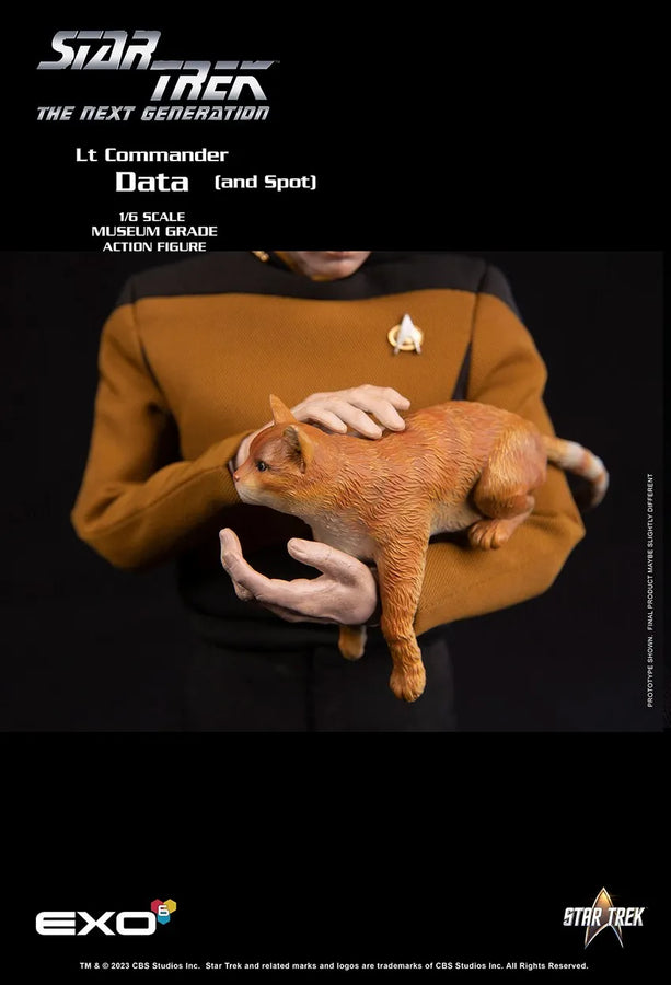 Lt. Commander Data (Standard Version) (Standard Edition) – EXO-6 – ActionFigure Brasil
