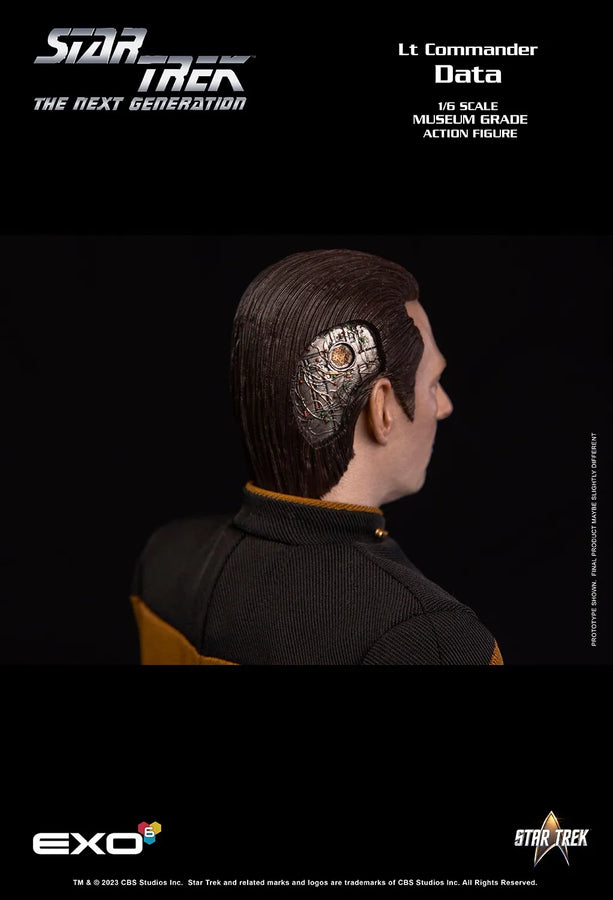 Lt. Commander Data (Standard Version) (Standard Edition) – EXO-6 – ActionFigure Brasil