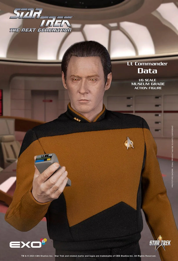 Lt. Commander Data (Standard Version) (Standard Edition) – EXO-6 – ActionFigure Brasil