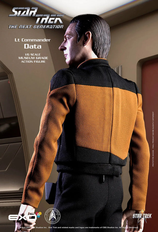 Lt. Commander Data (Standard Version) (Standard Edition) – EXO-6 – ActionFigure Brasil