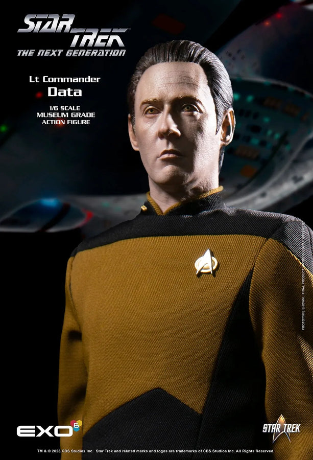 Lt. Commander Data (Standard Version) (Standard Edition) – EXO-6 – ActionFigure Brasil
