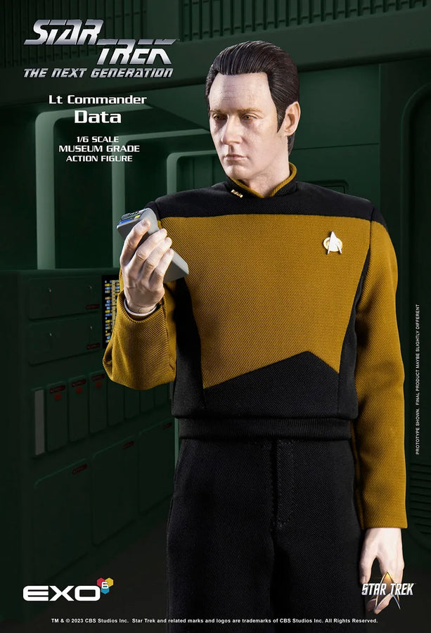 Lt. Commander Data (Standard Version) (Standard Edition) – EXO-6 – ActionFigure Brasil