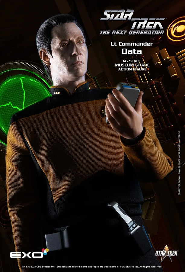 Lt. Commander Data (Standard Version) (Standard Edition) – EXO-6 – ActionFigure Brasil