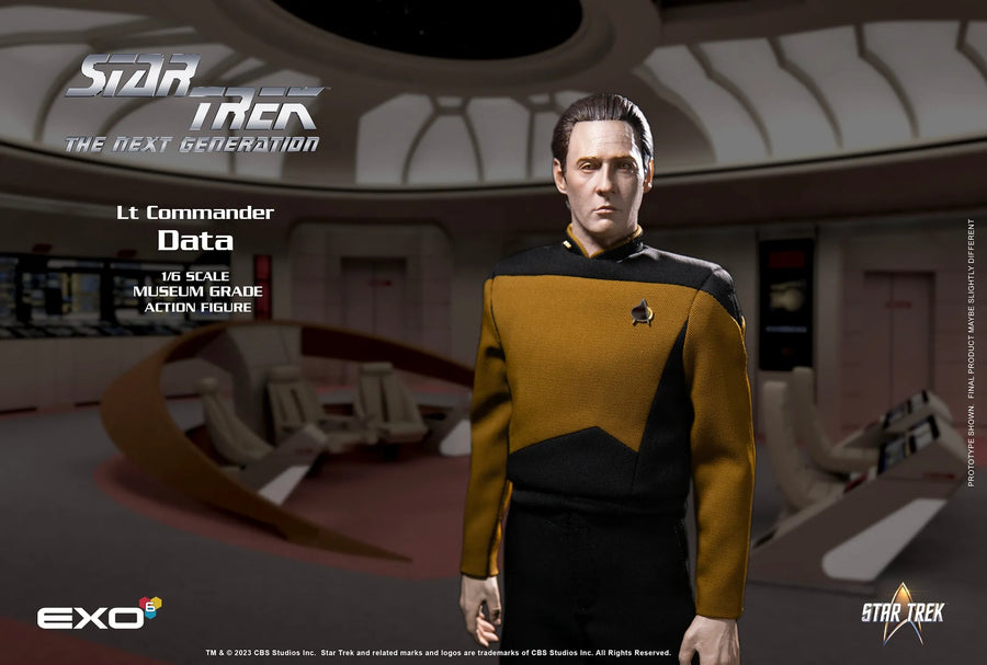Lt. Commander Data (Standard Version) (Standard Edition) – EXO-6 – ActionFigure Brasil