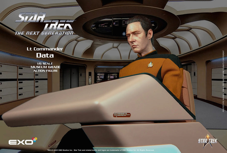 Lt. Commander Data (Standard Version) (Standard Edition) – EXO-6 – ActionFigure Brasil