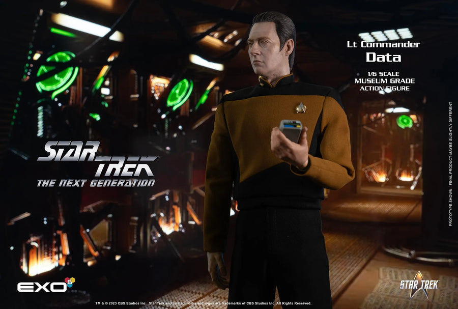 Lt. Commander Data (Standard Version) (Standard Edition) – EXO-6 – ActionFigure Brasil