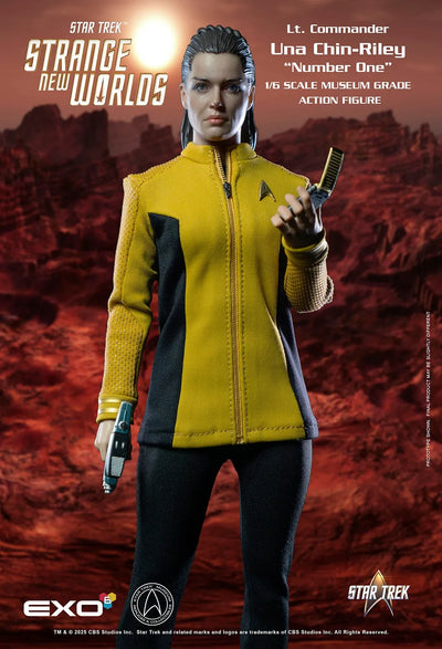 Lt. Commander Una Chin-Riley “Number One” – EXO-6 – ActionFigure Brasil — ângulo diferente