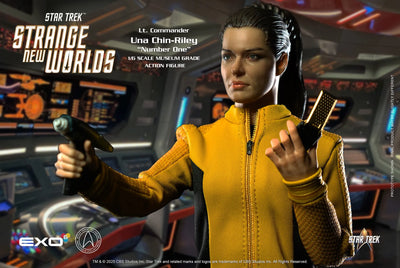 Lt. Commander Una Chin-Riley “Number One” – EXO-6 – ActionFigure Brasil — embalagem