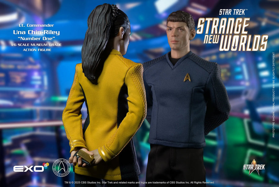 Lt. Commander Una Chin-Riley “Number One” – EXO-6 – ActionFigure Brasil