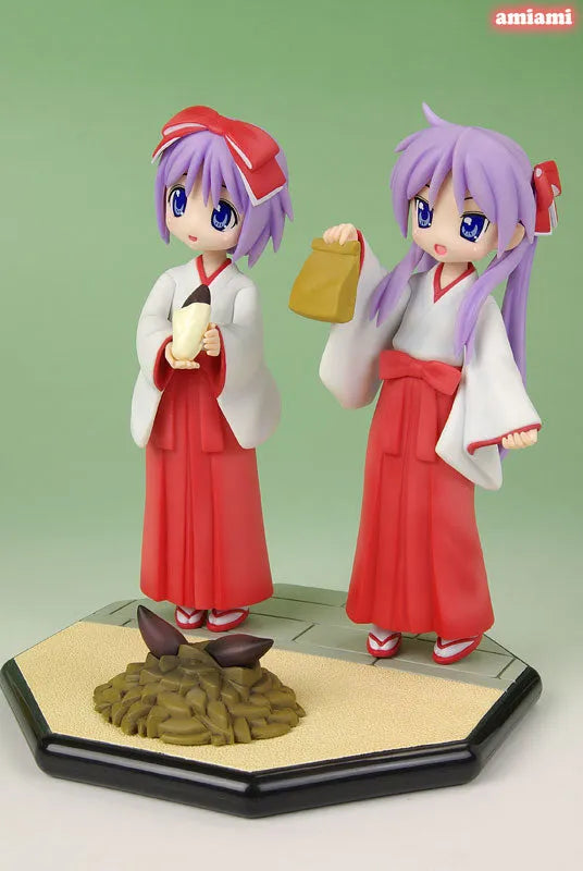 Lucky Star [AmiAmi Limited] Kagami & Tsukasa Hiiragi Yakiimo Douzo Setㅤ – Wave – ActionFigureBrasil
