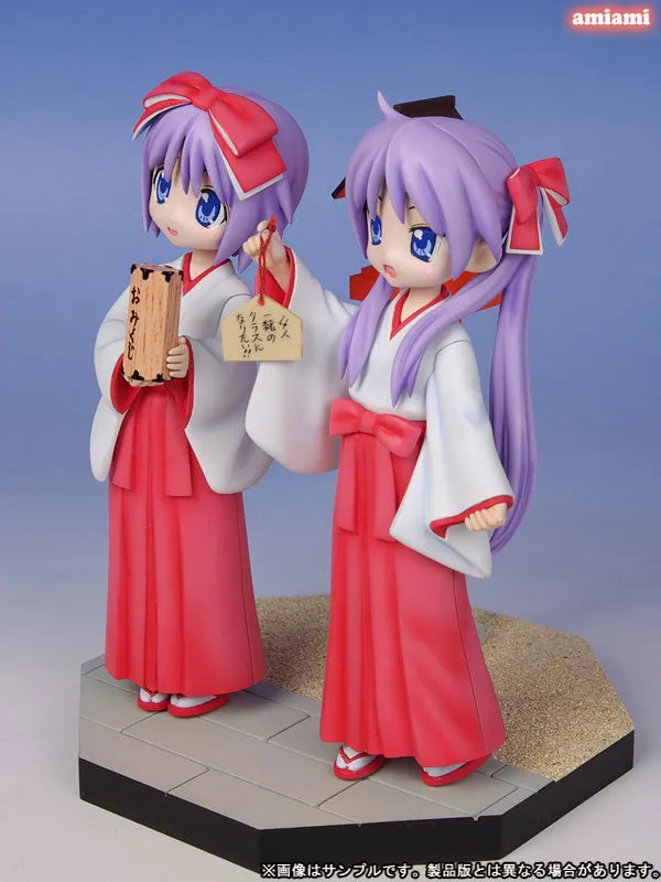 Lucky Star - Kagami & Tsukasa Hiiragi Hatsumoude Set Miyazawa Models Limited Distribution Editionㅤ – Wave – ActionFigureBrasil