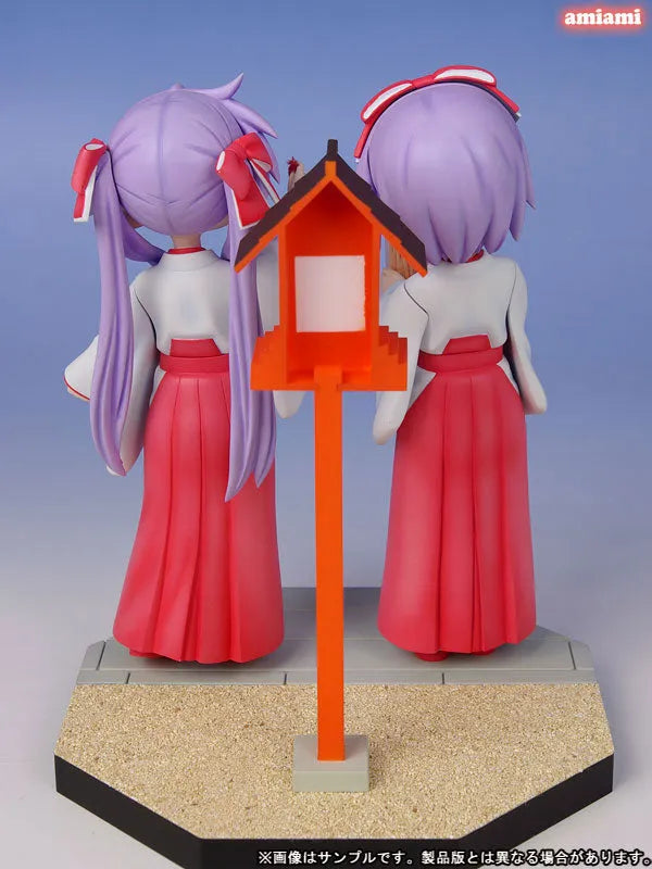 Lucky Star - Kagami & Tsukasa Hiiragi Hatsumoude Set Miyazawa Models Limited Distribution Editionㅤ – Wave – ActionFigureBrasil