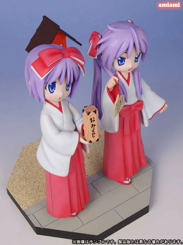 Lucky Star - Kagami & Tsukasa Hiiragi Hatsumoude Set Miyazawa Models Limited Distribution Editionㅤ – Wave – ActionFigureBrasil