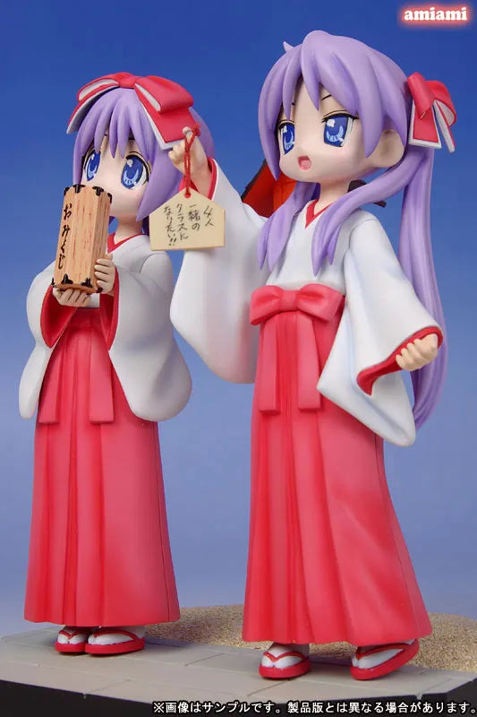Lucky Star - Kagami & Tsukasa Hiiragi Hatsumoude Set Miyazawa Models Limited Distribution Editionㅤ – Wave – ActionFigureBrasil
