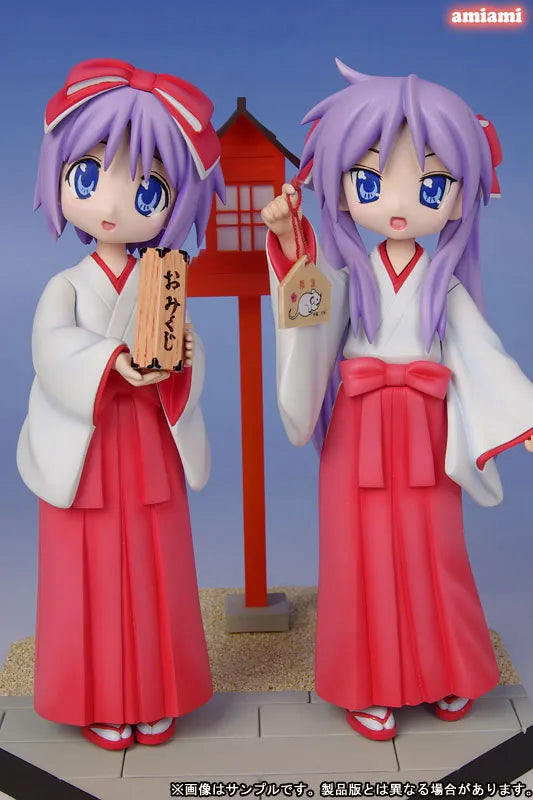 Lucky Star - Kagami & Tsukasa Hiiragi Hatsumoude Set Miyazawa Models Limited Distribution Editionㅤ – Wave – ActionFigureBrasil