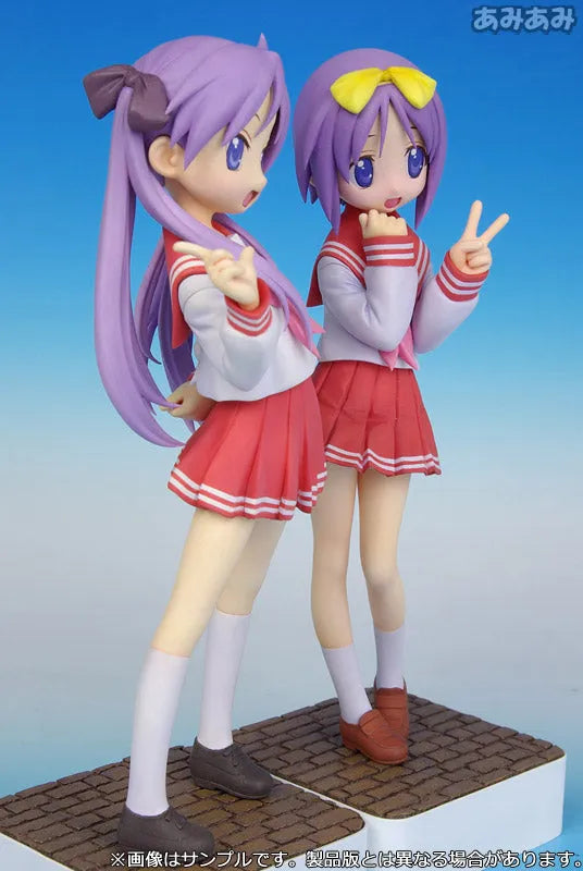 Lucky Star - Kagami & Tsukasa Hiiragi Uniform Ver. Set 1/12ㅤ – Puella Magi Madoka Magica – ActionFigureBrasil