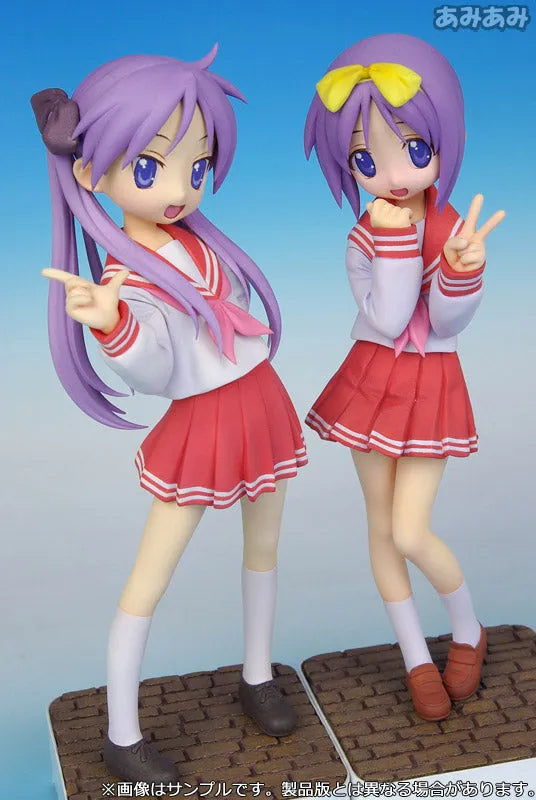 Lucky Star - Kagami & Tsukasa Hiiragi Uniform Ver. Set 1/12ㅤ – Puella Magi Madoka Magica – ActionFigureBrasil
