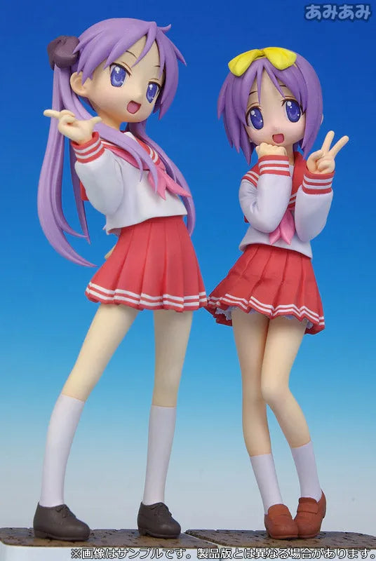 Lucky Star - Kagami & Tsukasa Hiiragi Uniform Ver. Set 1/12ㅤ – Puella Magi Madoka Magica – ActionFigureBrasil