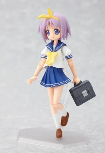 Lucky☆Star - Hiiragi Tsukasa - Tamura Hiyori - Figma #045 - Summer School Uniform Ver. (Max Factory)ㅤ – Max Factory – ActionFigureBrasil