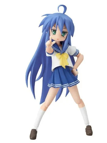 Lucky☆Star - Izumi Konata - Kobayakawa Yutaka - Figma #044 - Summer School Uniform Ver. (Max Factory)ㅤ – Max Factory – ActionFigureBrasil