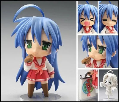 Lucky☆Star - Izumi Konata - Nendoroid #027c - Chara-Ani ver.ㅤ – Good Smile Company – ActionFigureBrasil — ângulo diferente