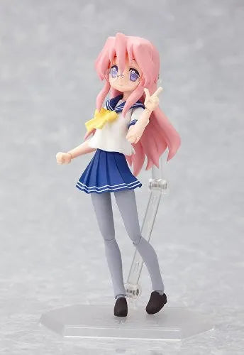 Lucky☆Star - Takara Miyuki - Iwasaki Minami - Figma #046 - Summer School Uniform Ver. (Max Factory)ㅤ – Max Factory – ActionFigureBrasil — ângulo diferente