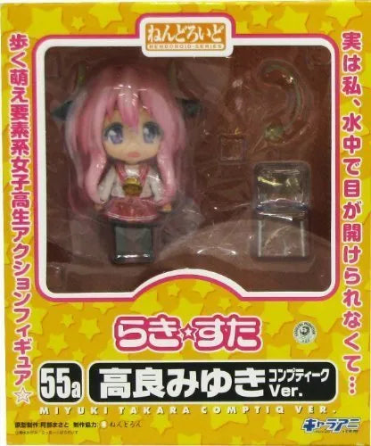 Lucky☆Star - Takara Miyuki - Nendoroid #055a - Comptiq ver.ㅤ – Good Smile Company – ActionFigureBrasil