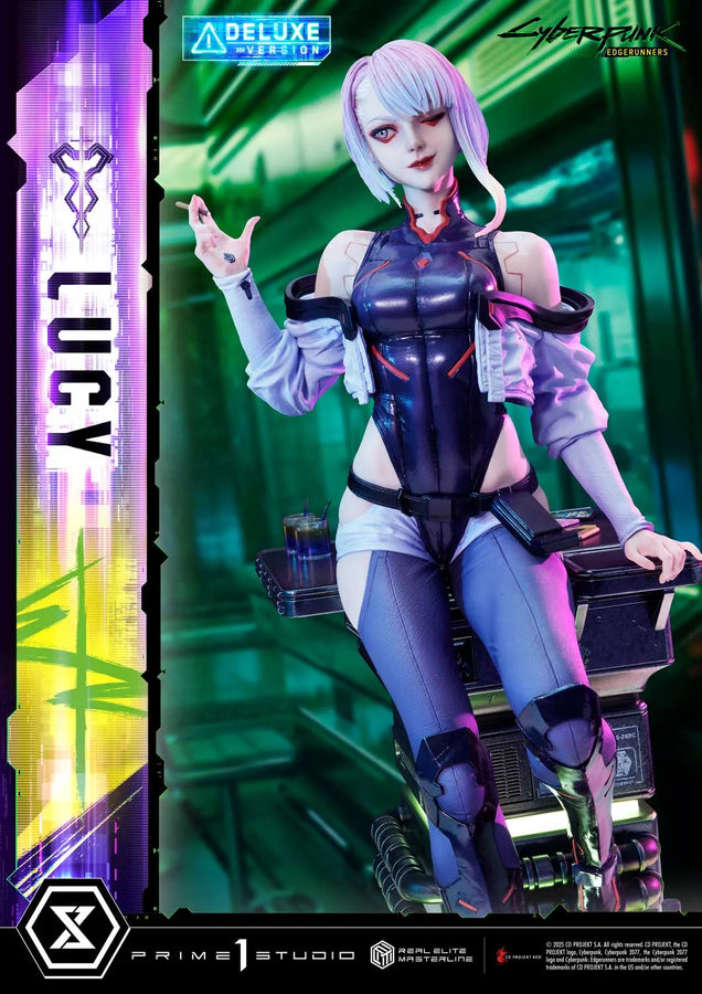 Lucy (Deluxe Bonus Version) Cyberpunk: Edgerunners – Prime1Studio – ActionFigure Brasil