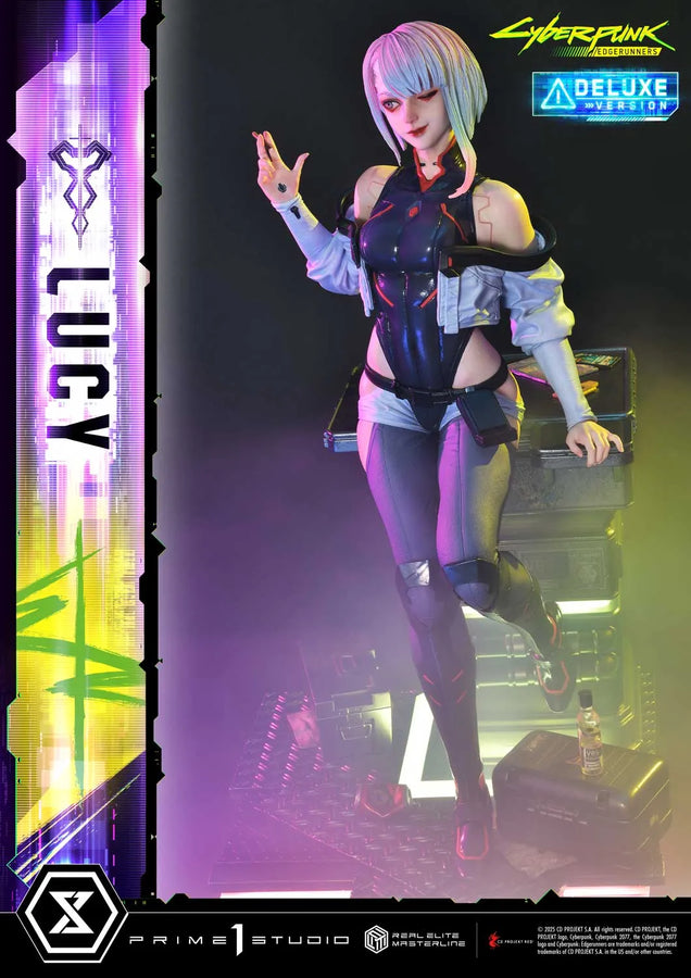 Lucy (Deluxe Bonus Version) Cyberpunk: Edgerunners – Prime1Studio – ActionFigure Brasil