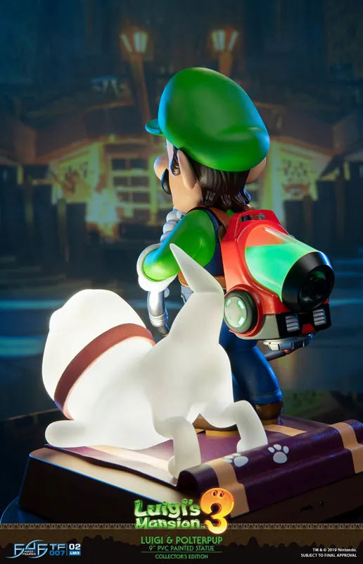 Luigi's Mansion 3/ Luigi 9 Inch PVC Statue Collector Editionㅤ – First 4 Figures – ActionFigureBrasil