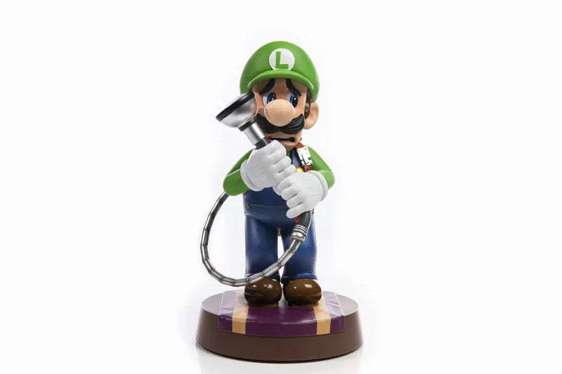 Luigi's Mansion 3/ Luigi 9 Inch PVC Statueㅤ – First 4 Figures – ActionFigureBrasil