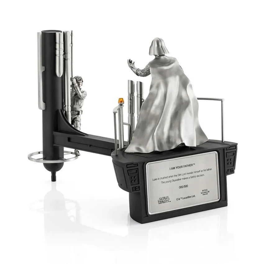 Luke vs Darth Vader - LIMITED EDITION: 500 – Royal Selangor – ActionFigure Brasil