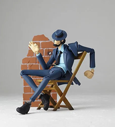 Lupin III - Jigen Daisuke - Legacy of Revoltech LR-026 - Revoltech No.098 (Kaiyodo)ㅤ – Kaiyodo – ActionFigureBrasil