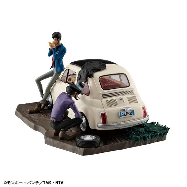 Lupin III - Jigen Daisuke - Lupin the 3rd - Lupin the Gallery - 1/20 - Punk at Dawn! (MegaHouse)ㅤ – MegaHouse – ActionFigureBrasil