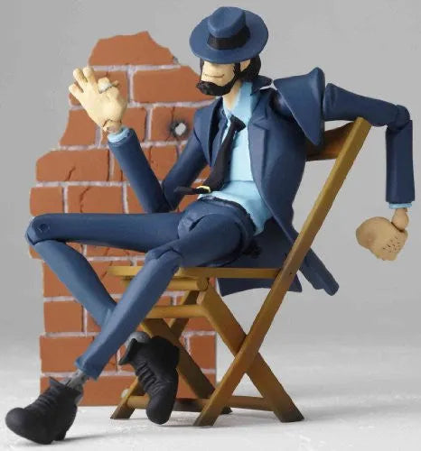 Lupin III - Jigen Daisuke - Revoltech - Legacy of Revoltech - No. 098 (Kaiyodo)ㅤ – Kaiyodo – ActionFigureBrasil